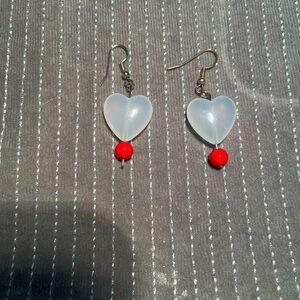 Just in time for Valentine’s Day. Handmade hearts.  $8